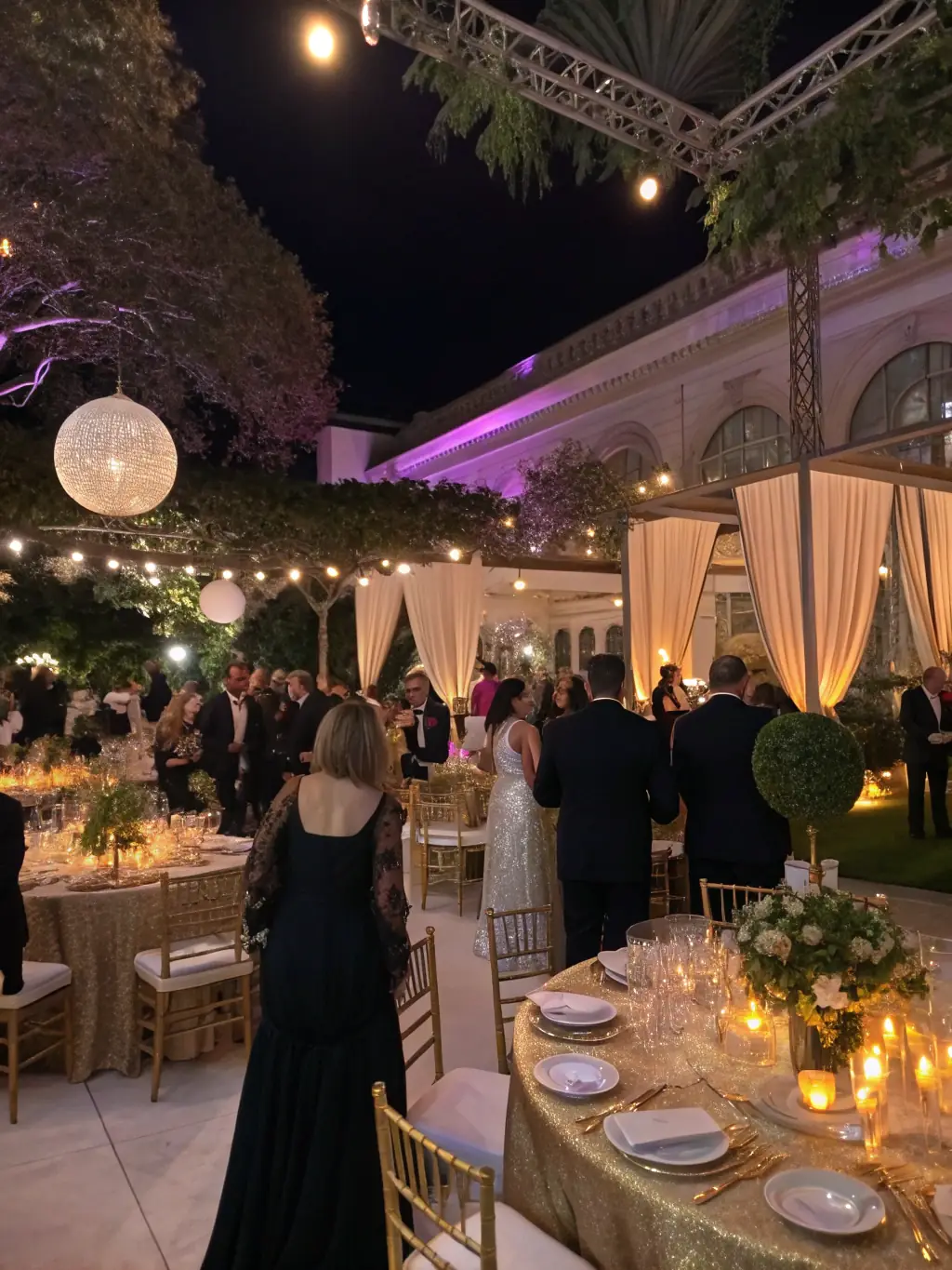 A VIP entrance to a major event in Dubai, with people dressed in elegant attire, highlighting JPN Elite Concierge's access to exclusive events.